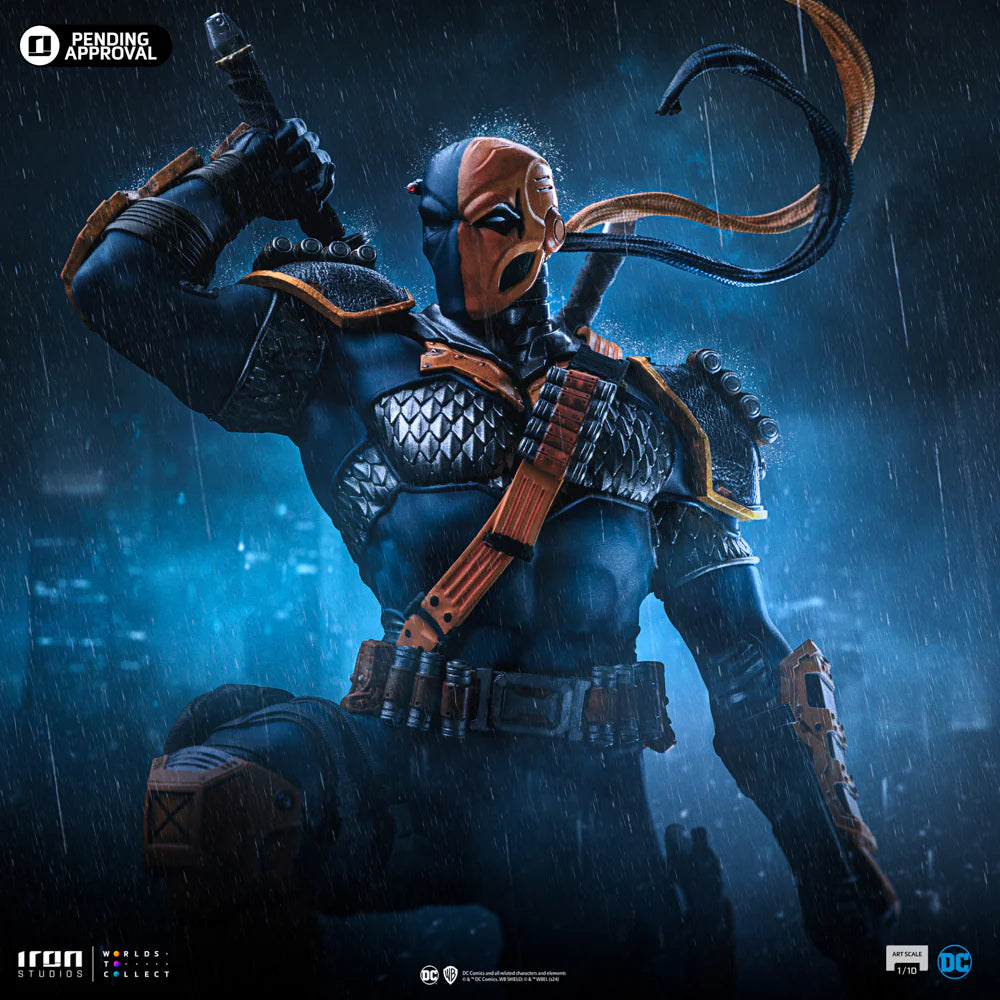 Preventa Resina Death Stroke Figura DC Iron (Licencia) Estudio