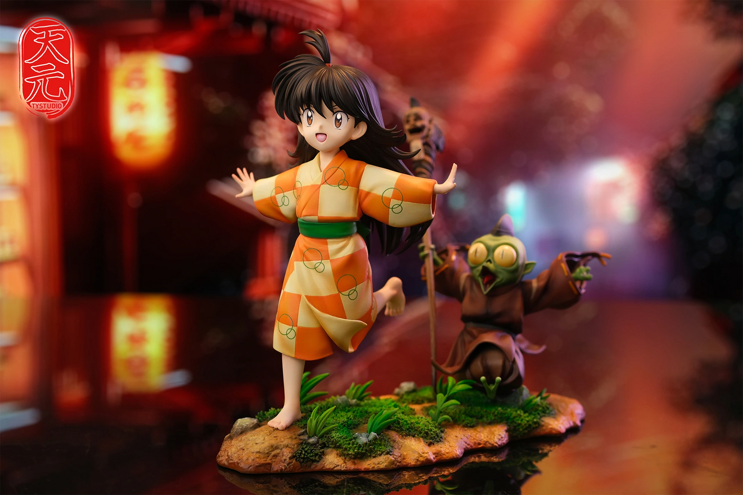 Preventa Resina Rin & Jyaken Figura InuYasha TY Estudio