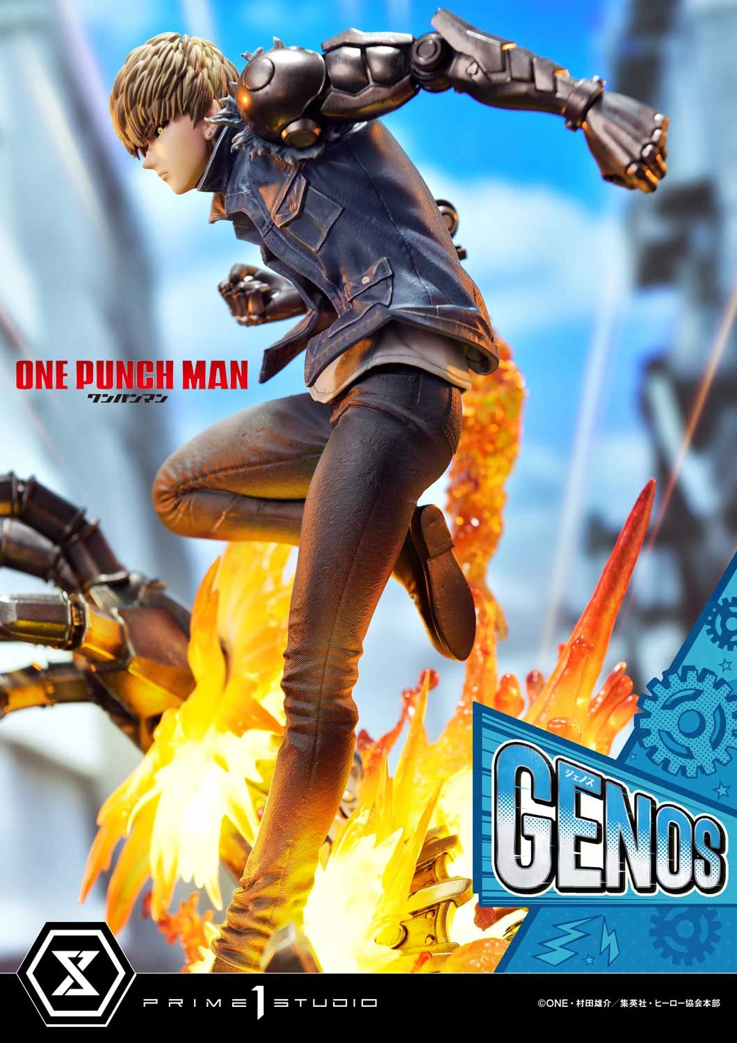 Preventa Resina Genos Figura One Punch-Man Prime 1 (Licencia) Estudio