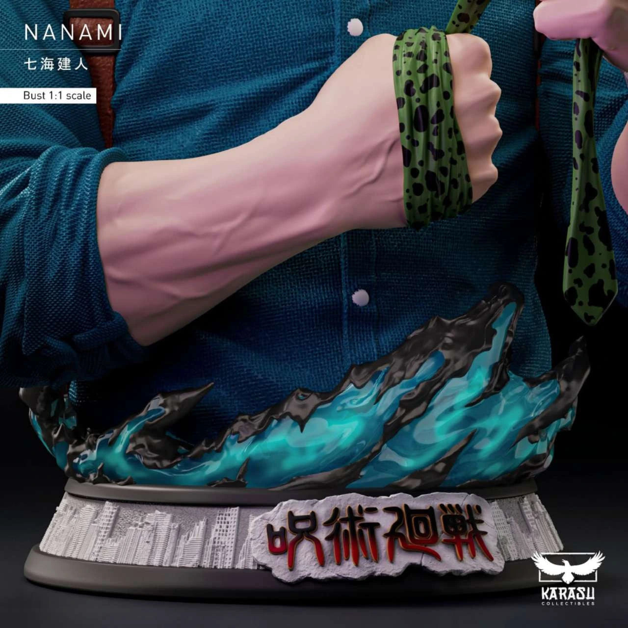 Preventa Resina Nanami Kento Figura Jujutsu Kaisen Karasu Collectibles Estudio