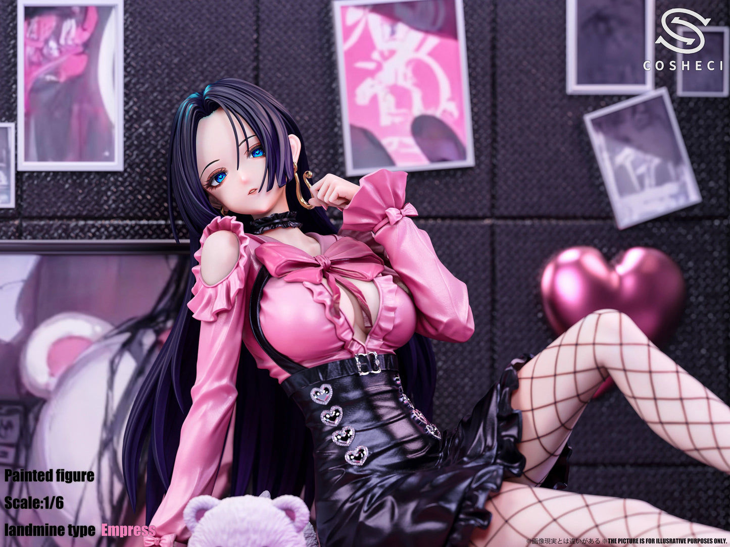 Preventa Resina Boa Hancock Figura One Piece Cosh  Estudio