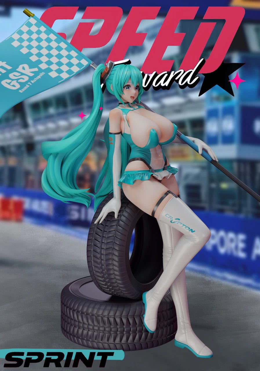 Preventa Resina Hatsune Miku Figura Vocaloid SC Estudio