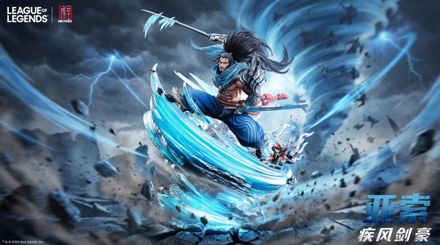 Preventa Resina Yasuo Figura League of Legends Jimei Palace (Licencia) Estudio