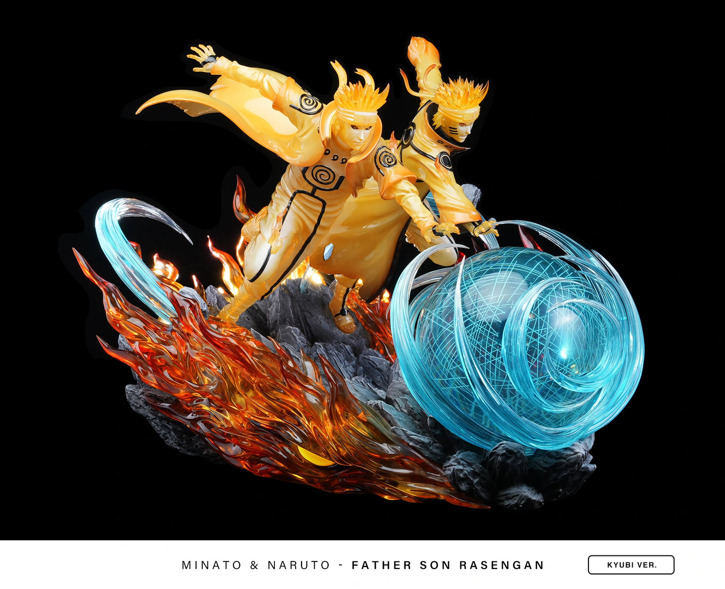 Preventa Resina Naruto & Minato Figura Naruto Chikara Studio Estudio