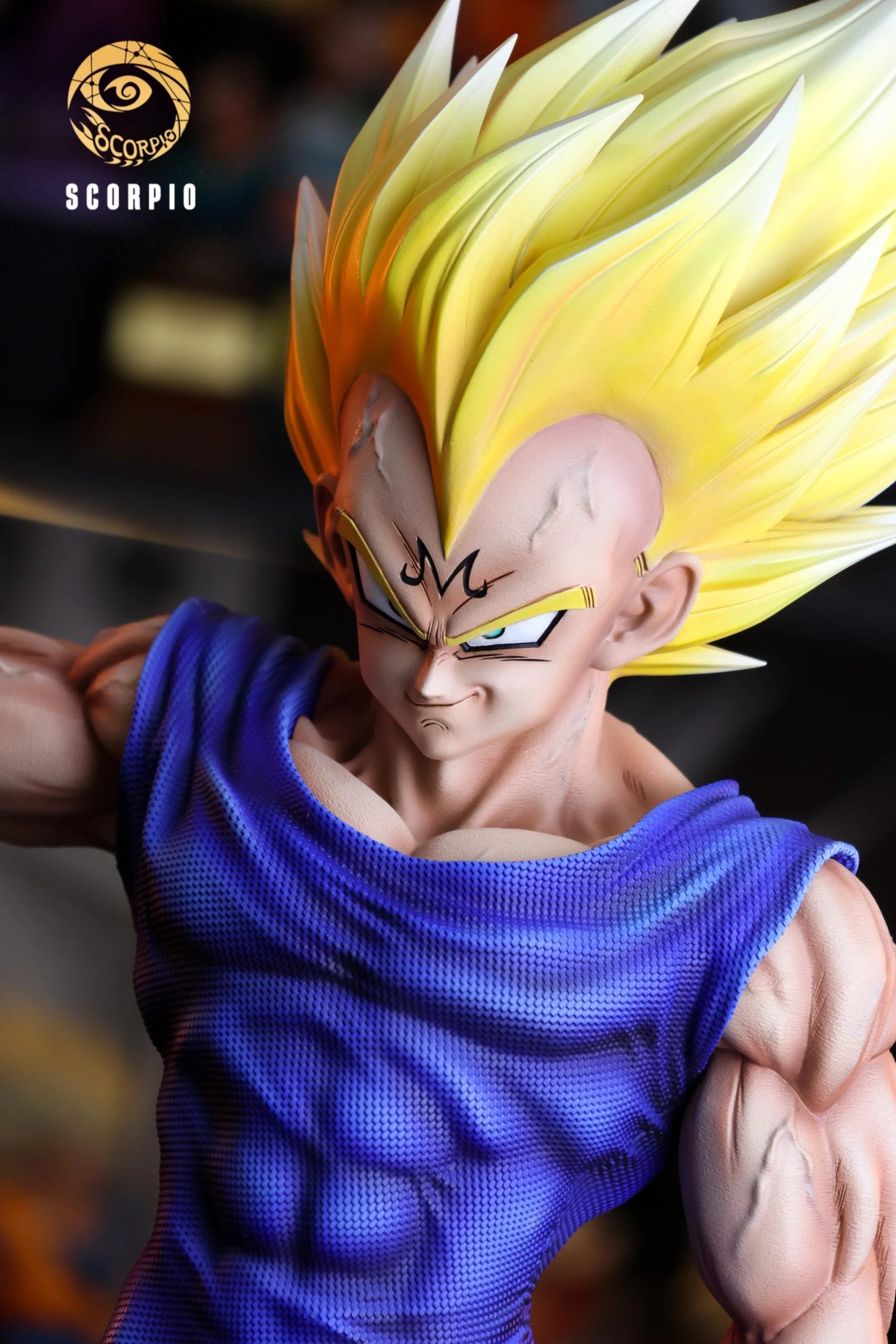 Preventa Resina Majin Vegeta Figura Dragon Ball Scorpio Estudio