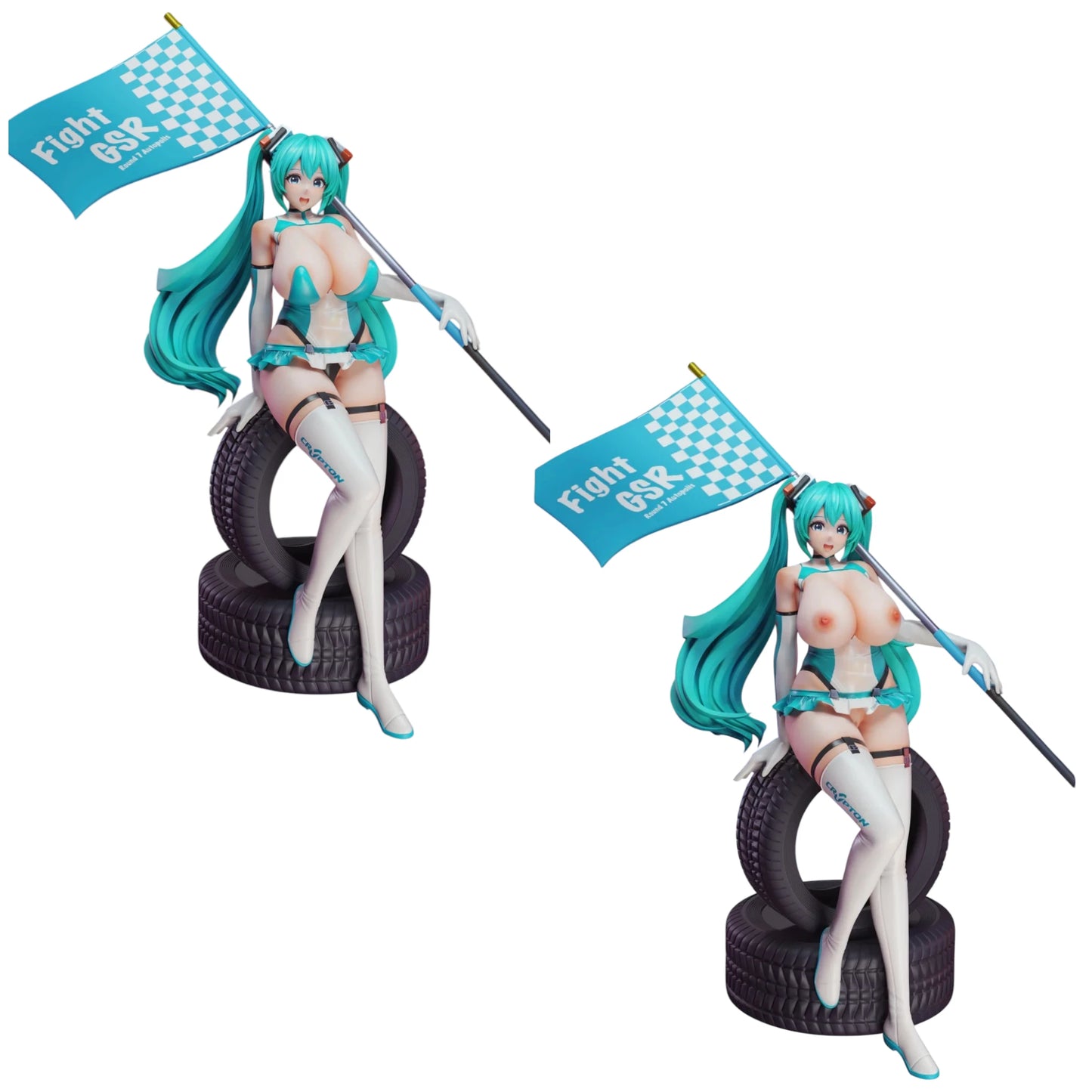 Preventa Resina Hatsune Miku Figura Vocaloid SC Estudio