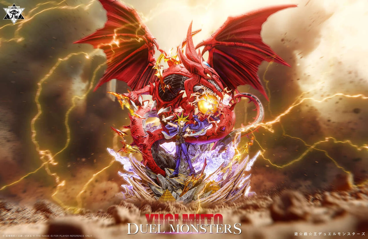 Preventa Resina Slifer el Dragón del Cielo Figura Yu-Gi-Oh! Deadman Estudio