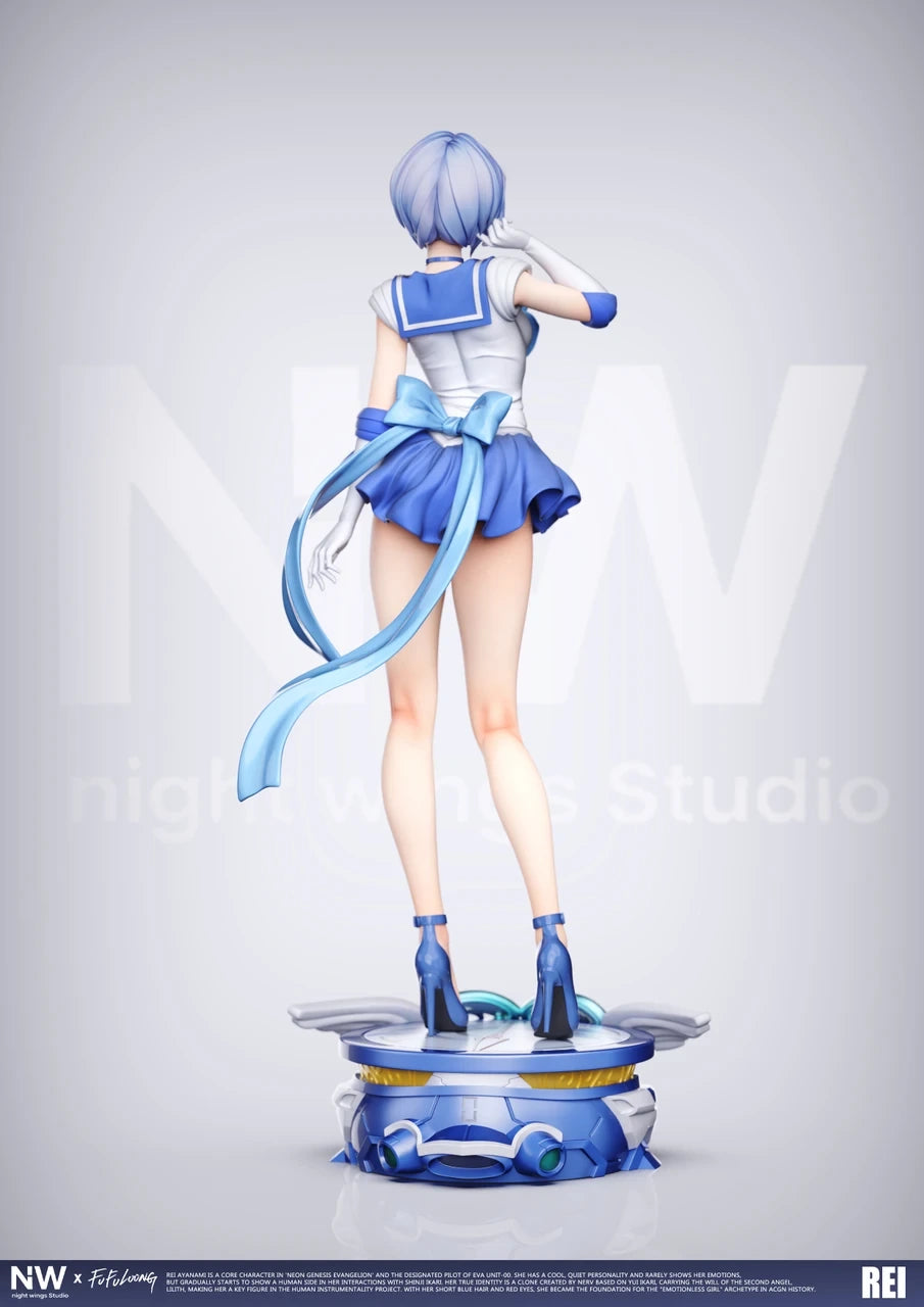 Preventa Resina Rei Ayanami Figura Evangelion 1/6, 1/4 Night Wing x Hera Estudio