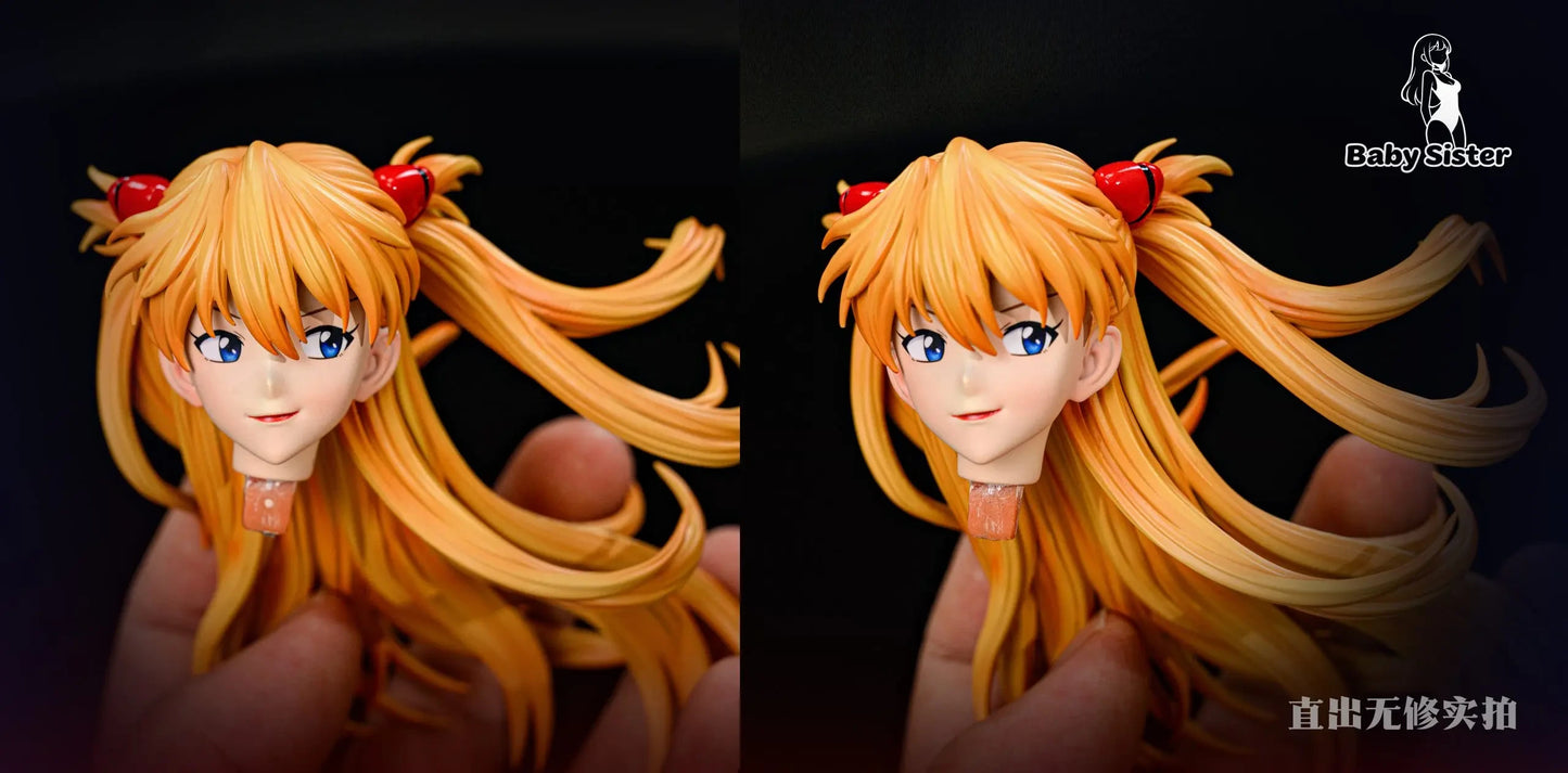 Preventa Resina Asuka Langley Figura Evangelion Baby Sister Estudio
