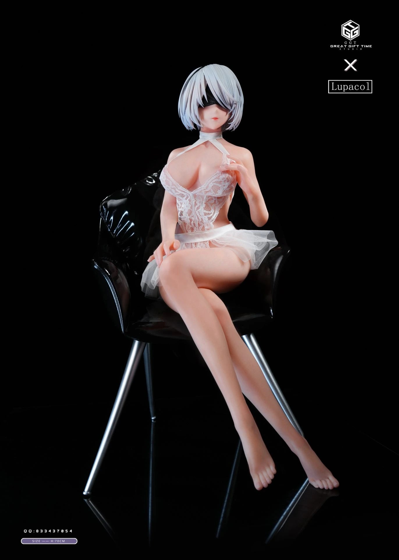 Preventa Resina 2B Figura Nier: Automata Lupacol Estudio