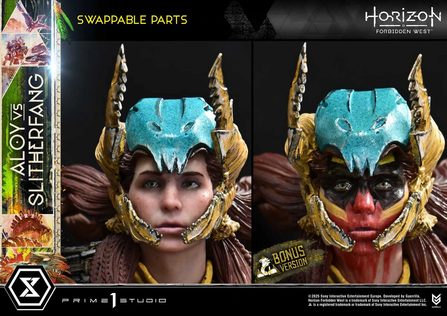 Preventa Resina Aloy vs. The Slitherfang Figura Horizon Forbidden West   Prime 1 (Licencia) Estudio