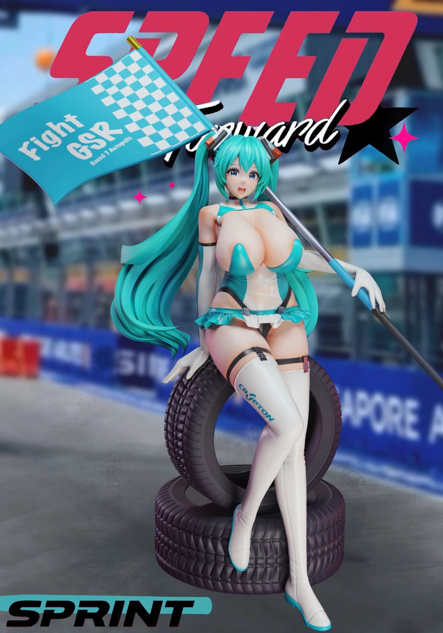Preventa Resina Hatsune Miku Figura Vocaloid SC Estudio
