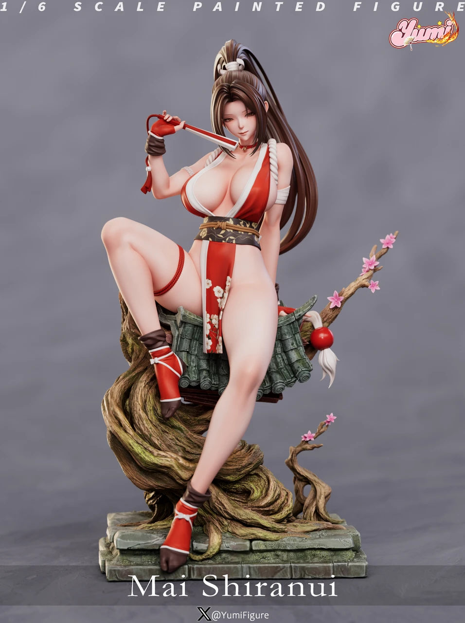 Preventa Resina Mai Shiranui Figura The King Of Fighters 1/6 Yumi Figure  Estudio