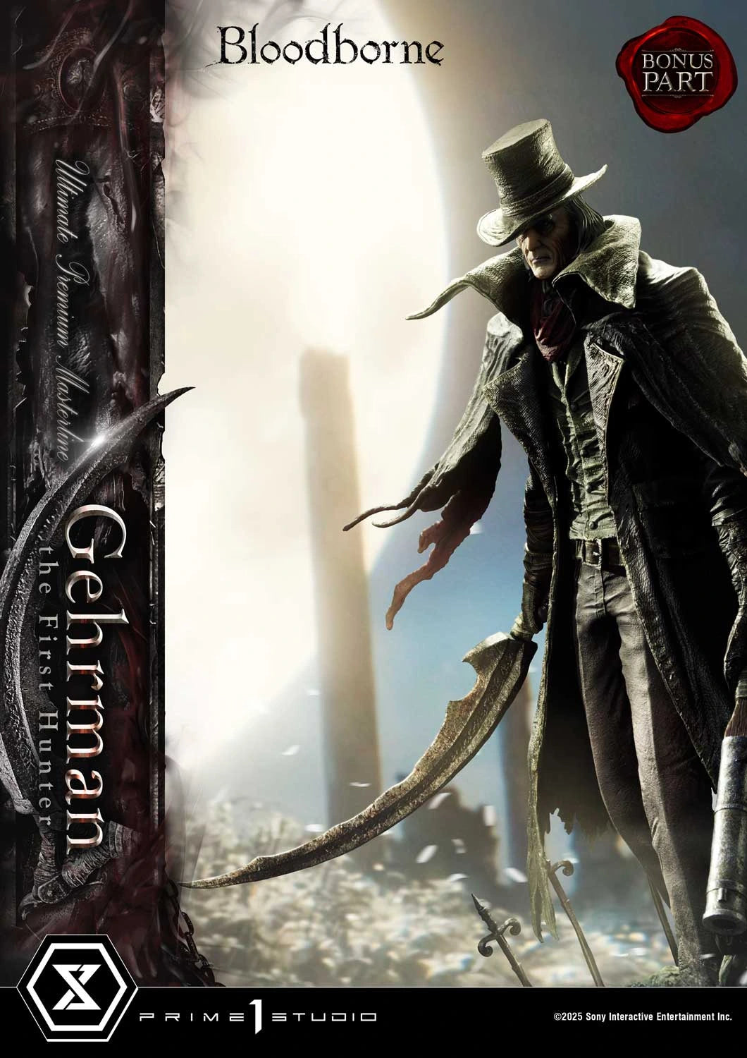 Preventa Resina Gehrman Figura Bloodborne Prime 1 (Licencia) Estudio