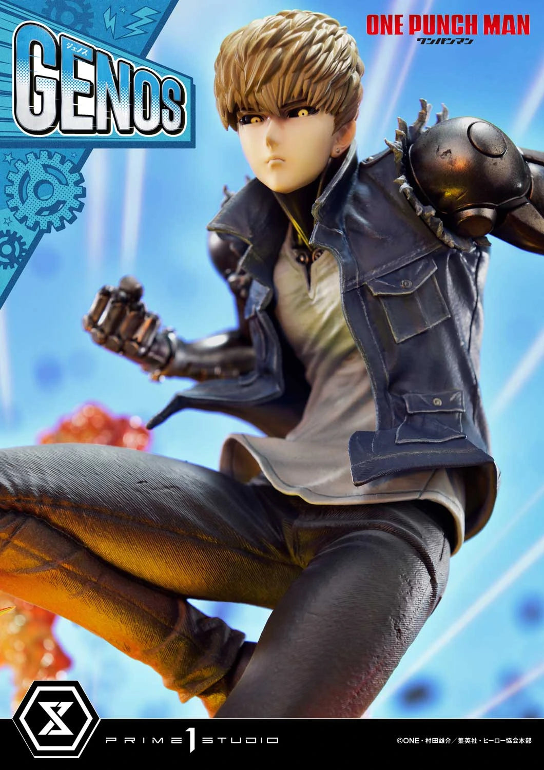 Preventa Resina Genos Figura One Punch-Man Prime 1 (Licencia) Estudio