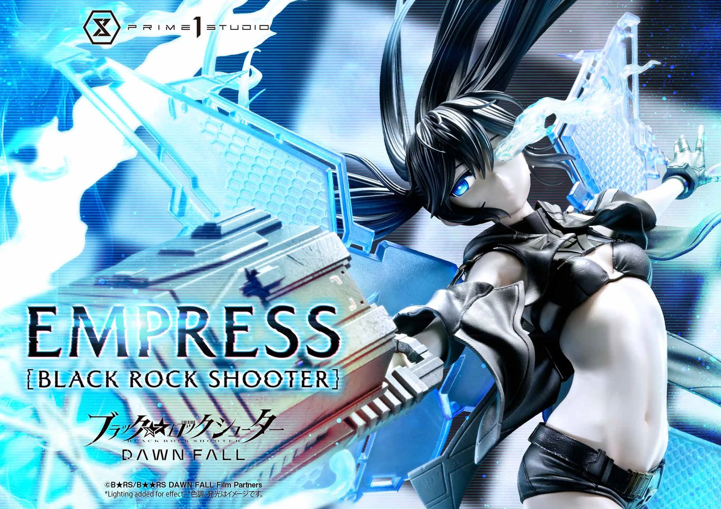 Preventa Resina Empress Figura Black Rock Shooter Dawn Fall  Prime 1 (Licencia) Estudio