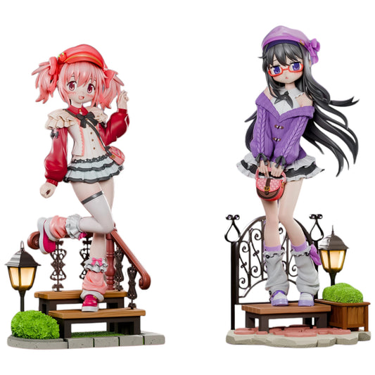 Preventa Resina Kaname Madoka & Akemi Homura Figura Madoka Magica ChenYu Estudio