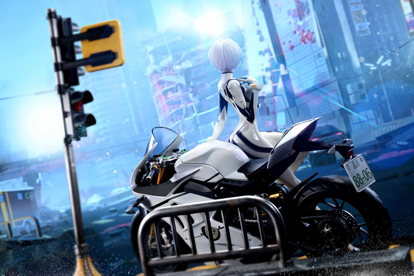 Preventa Resina Ayanami Rei Figura Evangelion Kol  Estudio