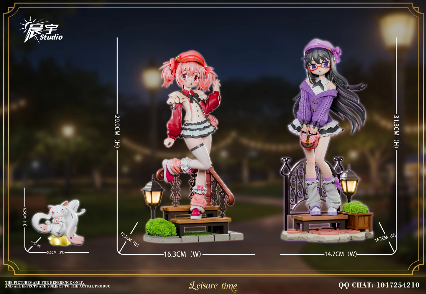Preventa Resina Kaname Madoka & Akemi Homura Figura Madoka Magica ChenYu Estudio
