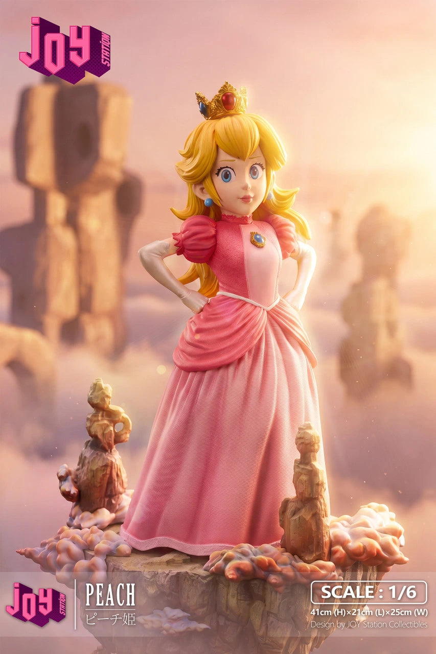 Preventa Resina Peach Figura Mario Bros 1/6 JOY Station Estudio
