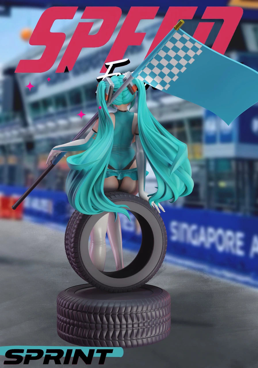 Preventa Resina Hatsune Miku Figura Vocaloid SC Estudio