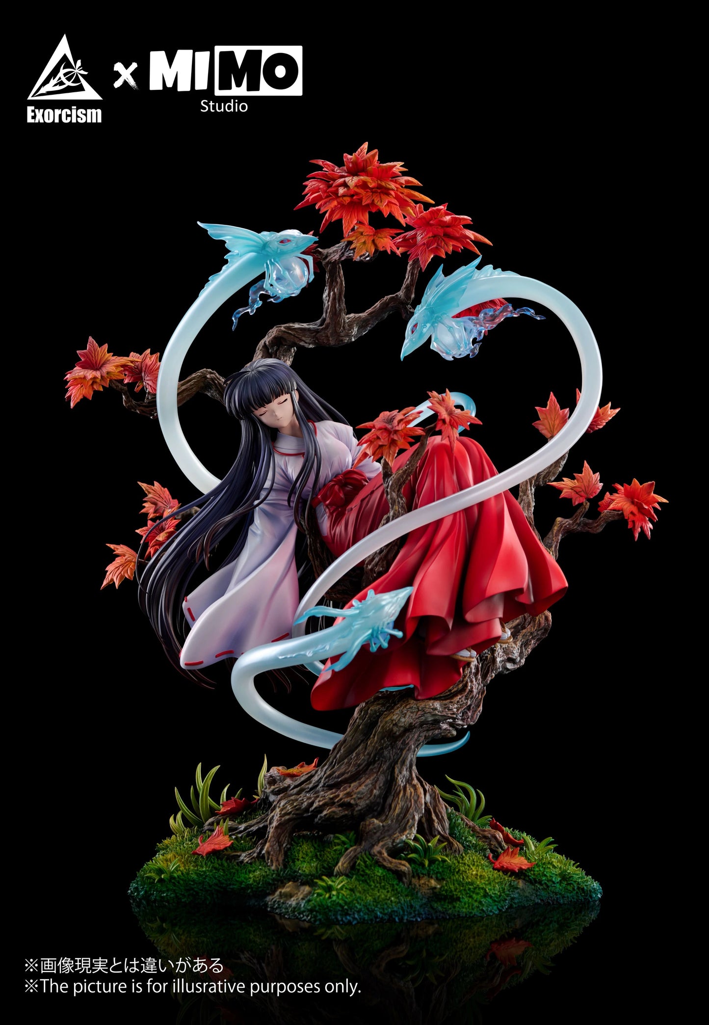 Preventa Resina Kikyo  Figura Inuyasha Exorcism & Mimo Estudio