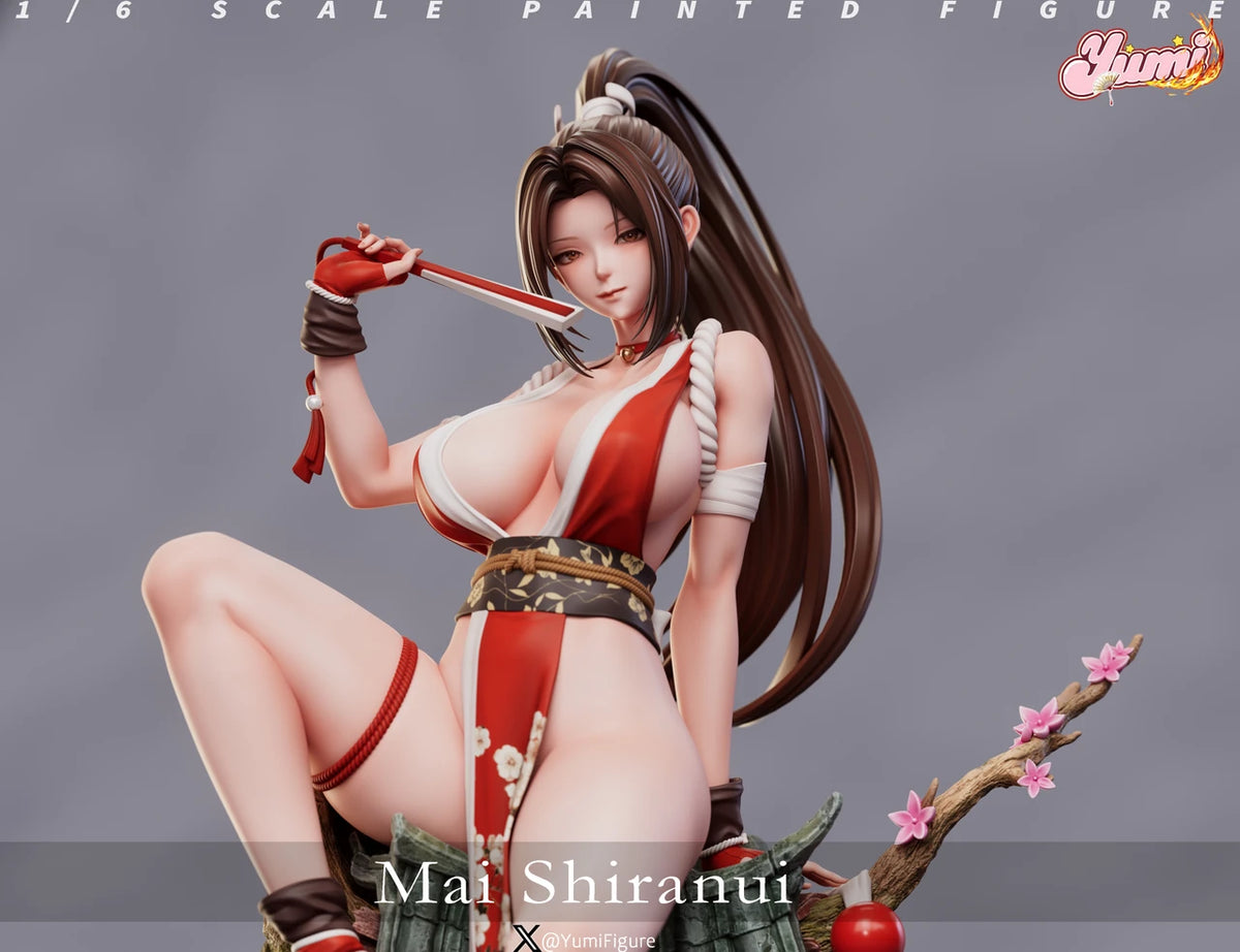Preventa Resina Mai Shiranui Figura The King Of Fighters 1/6 Yumi Figure  Estudio