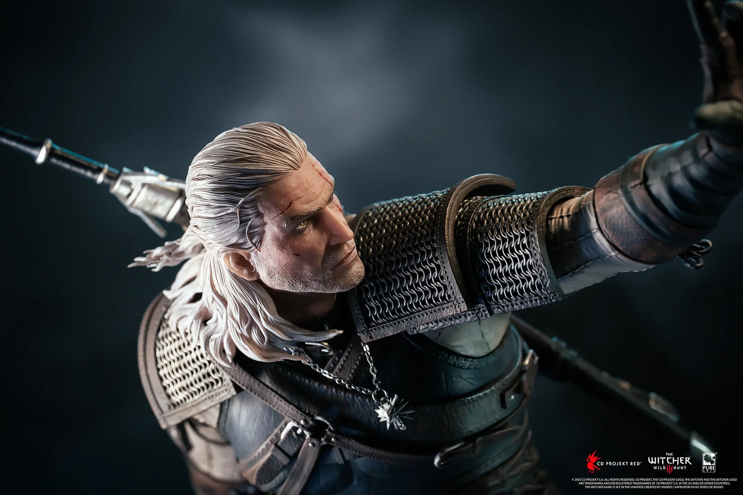 Preventa Resina Geralt vs Eredin Figura The Witcher 3 Pure Arts (Licencia) Estudio