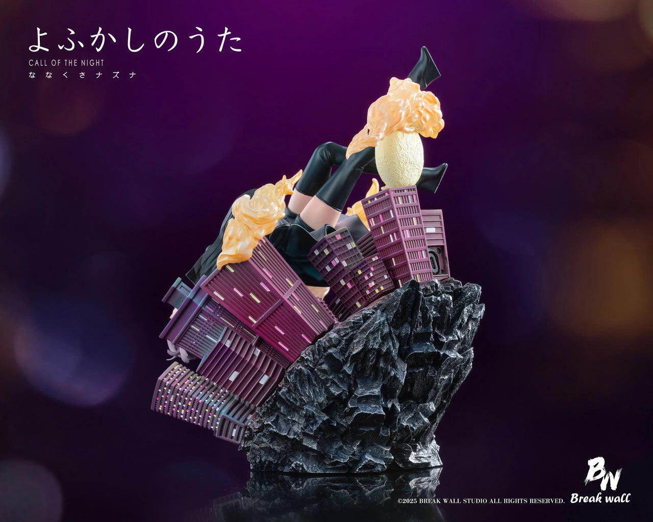 Preventa Resina Nazuna Nanakusa Figura Call of the Night Break Wall  Estudio