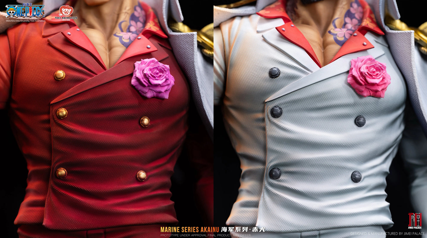 Preventa Resina Almirante Akainu Figura One Piece Jimei Palace (Licencia) Estudio