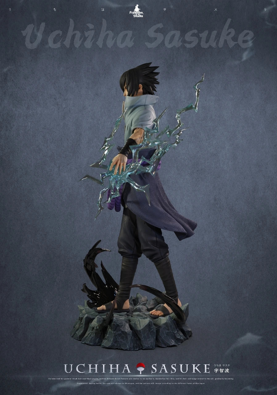 Preventa Resina Uchiha Sasuke Figura Naruto Freedom  Estudio