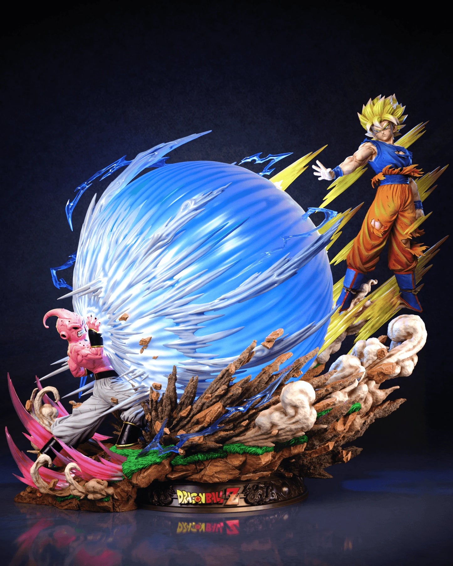 Preventa Resina Goku vs Kid Buu Figura Dragon Ball 1/4 KD Collectibles  Estudio