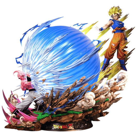 Preventa Resina Goku vs Kid Buu Figura Dragon Ball 1/4 KD Collectibles  Estudio