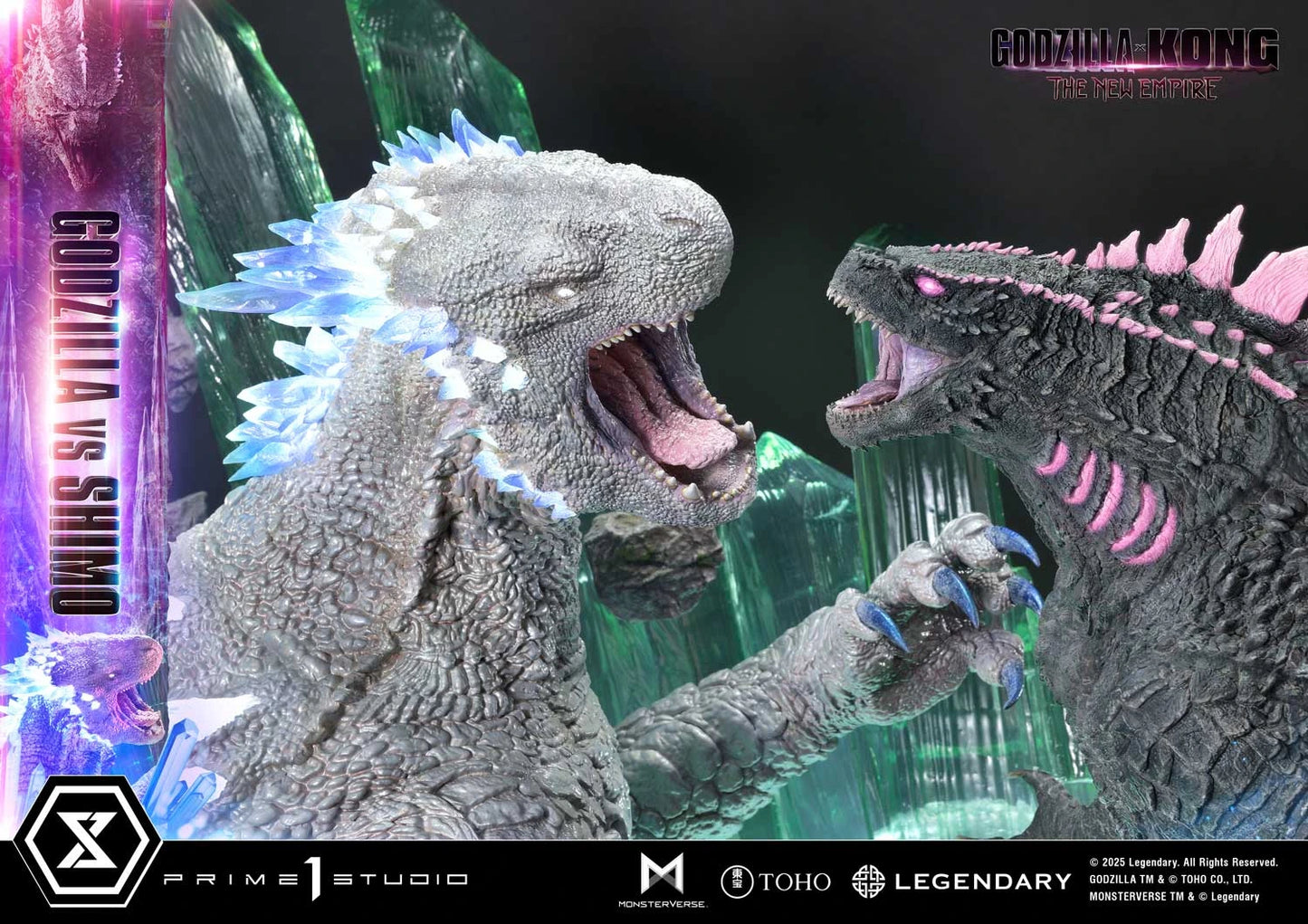 Preventa Resina Godzilla vs Shimo Figura Godzilla y Kong: El Nuevo Imperio Prime 1 (Licencia) Estudio