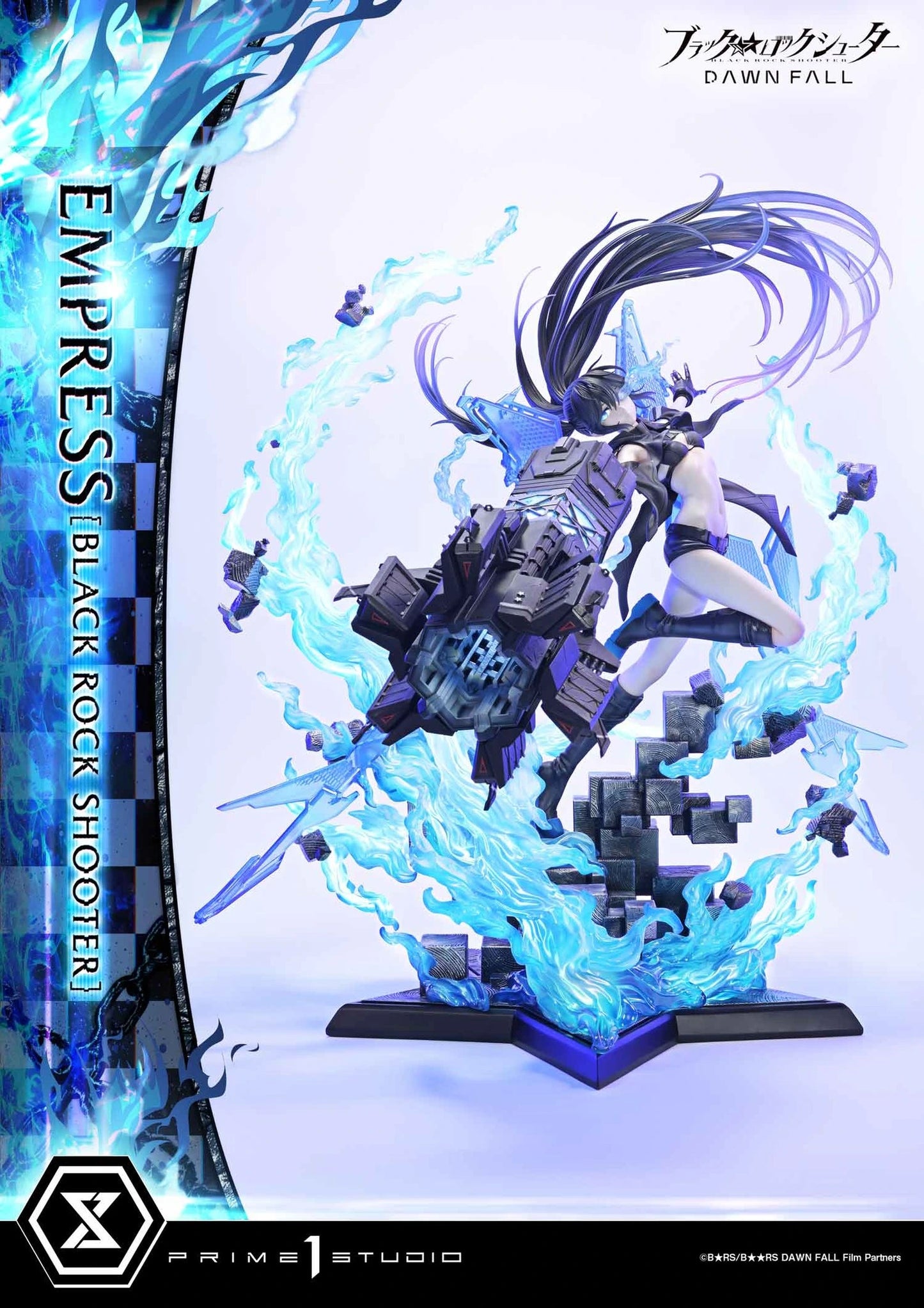 Preventa Resina Empress Figura Black Rock Shooter Dawn Fall  Prime 1 (Licencia) Estudio