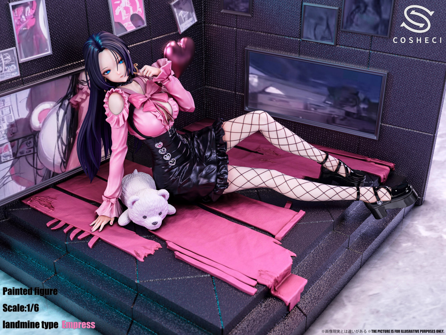 Preventa Resina Boa Hancock Figura One Piece Cosh  Estudio