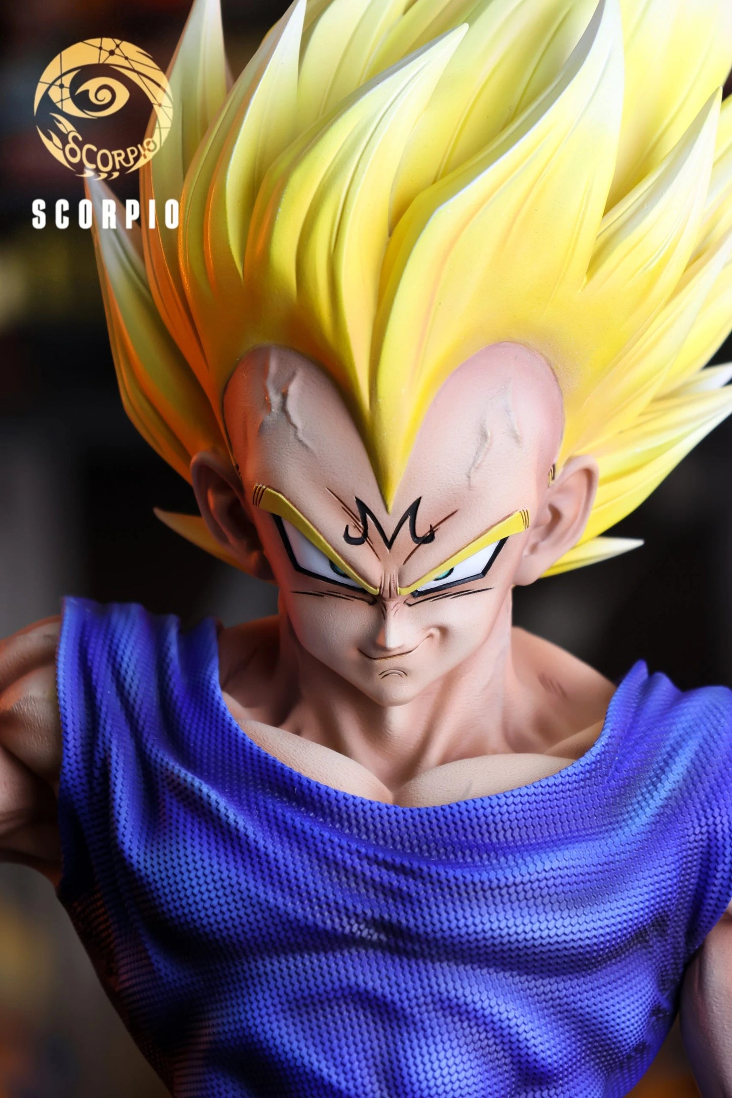 Preventa Resina Majin Vegeta Figura Dragon Ball Scorpio Estudio