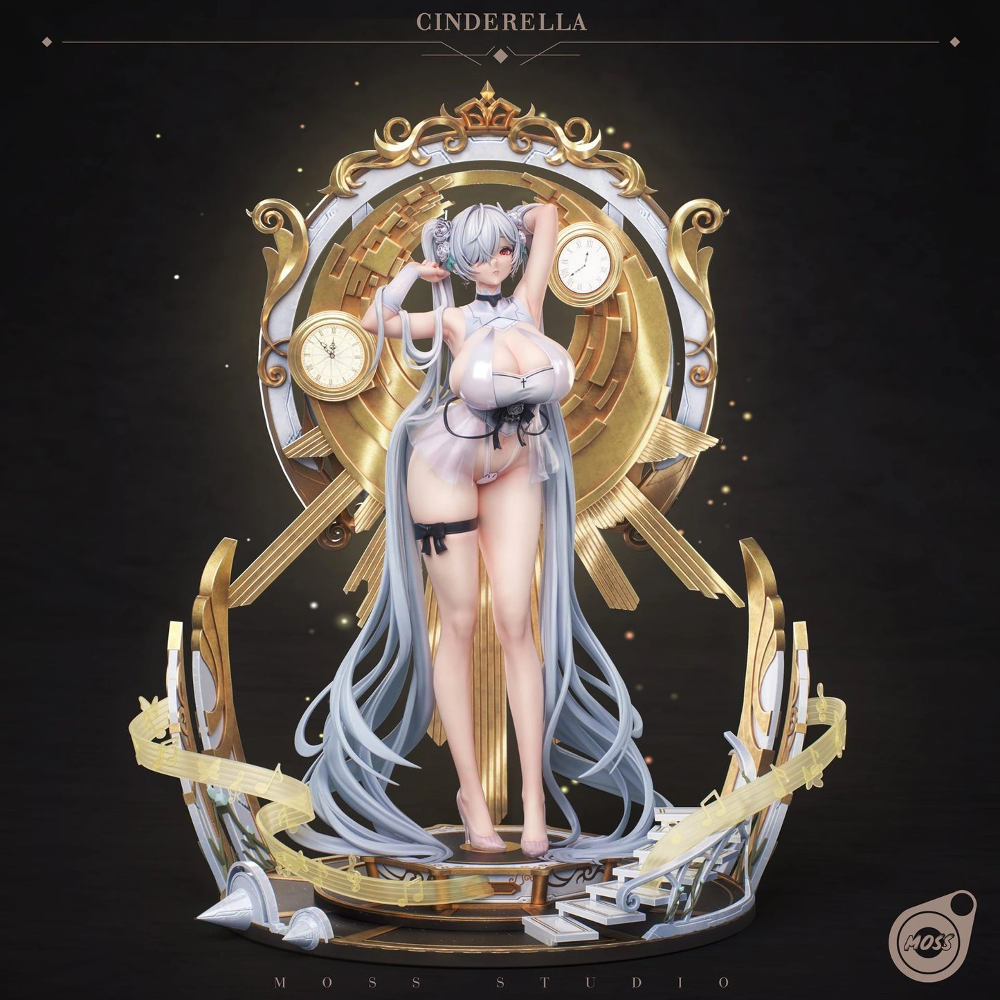 Preventa Resina Cinderella Figura Goddess Of Victory MOSS Estudio