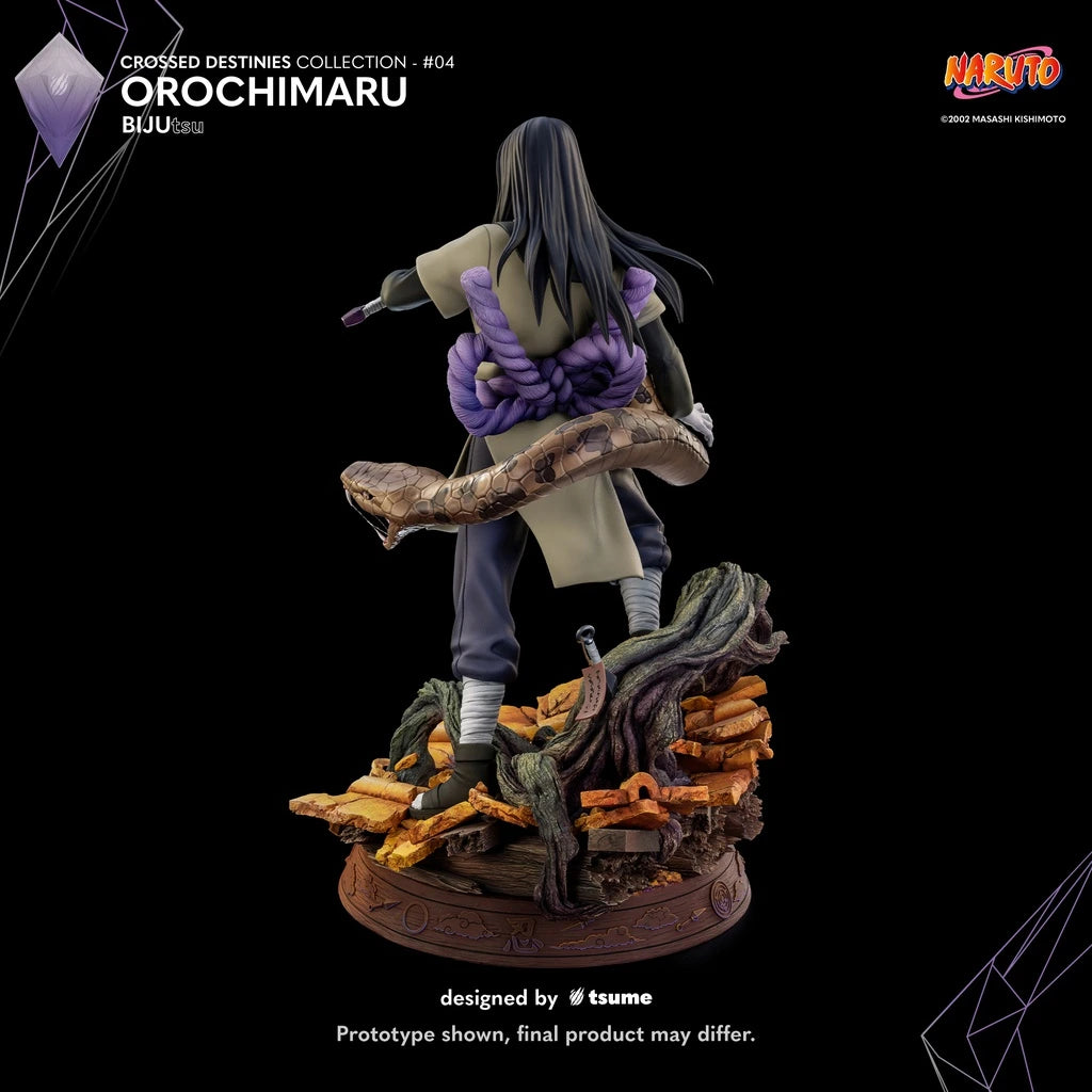Preventa Resina Orochimaru Figura Naruto Tsume Art (Licencia) Estudio