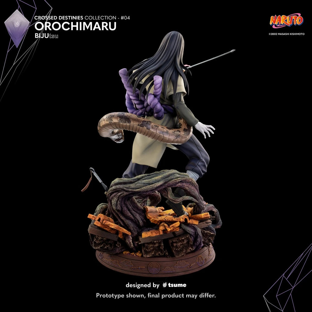 Preventa Resina Orochimaru Figura Naruto Tsume Art (Licencia) Estudio