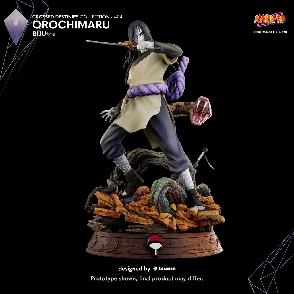 Preventa Resina Orochimaru Figura Naruto Tsume Art (Licencia) Estudio