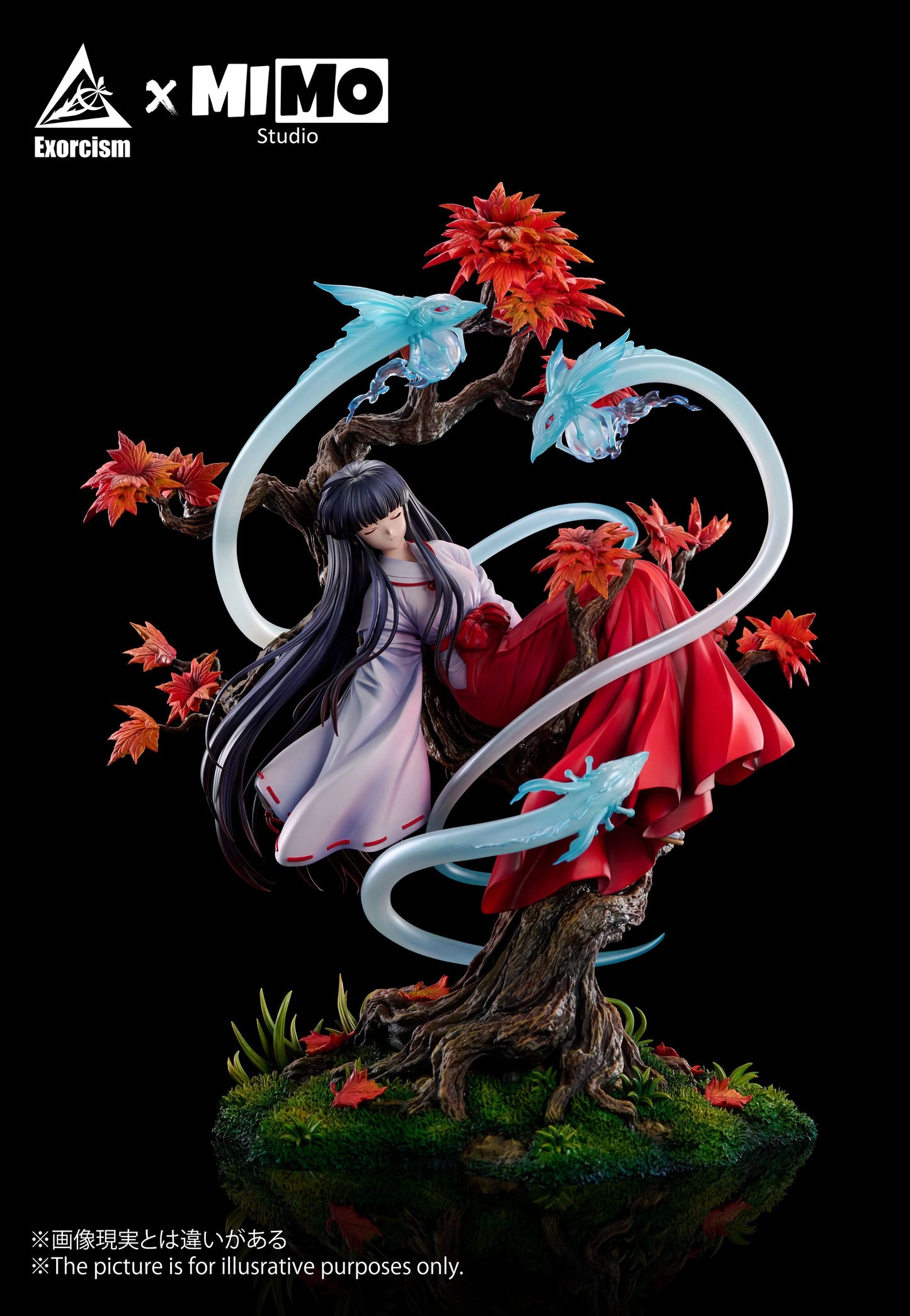 Preventa Resina Kikyo  Figura Inuyasha Exorcism & Mimo Estudio