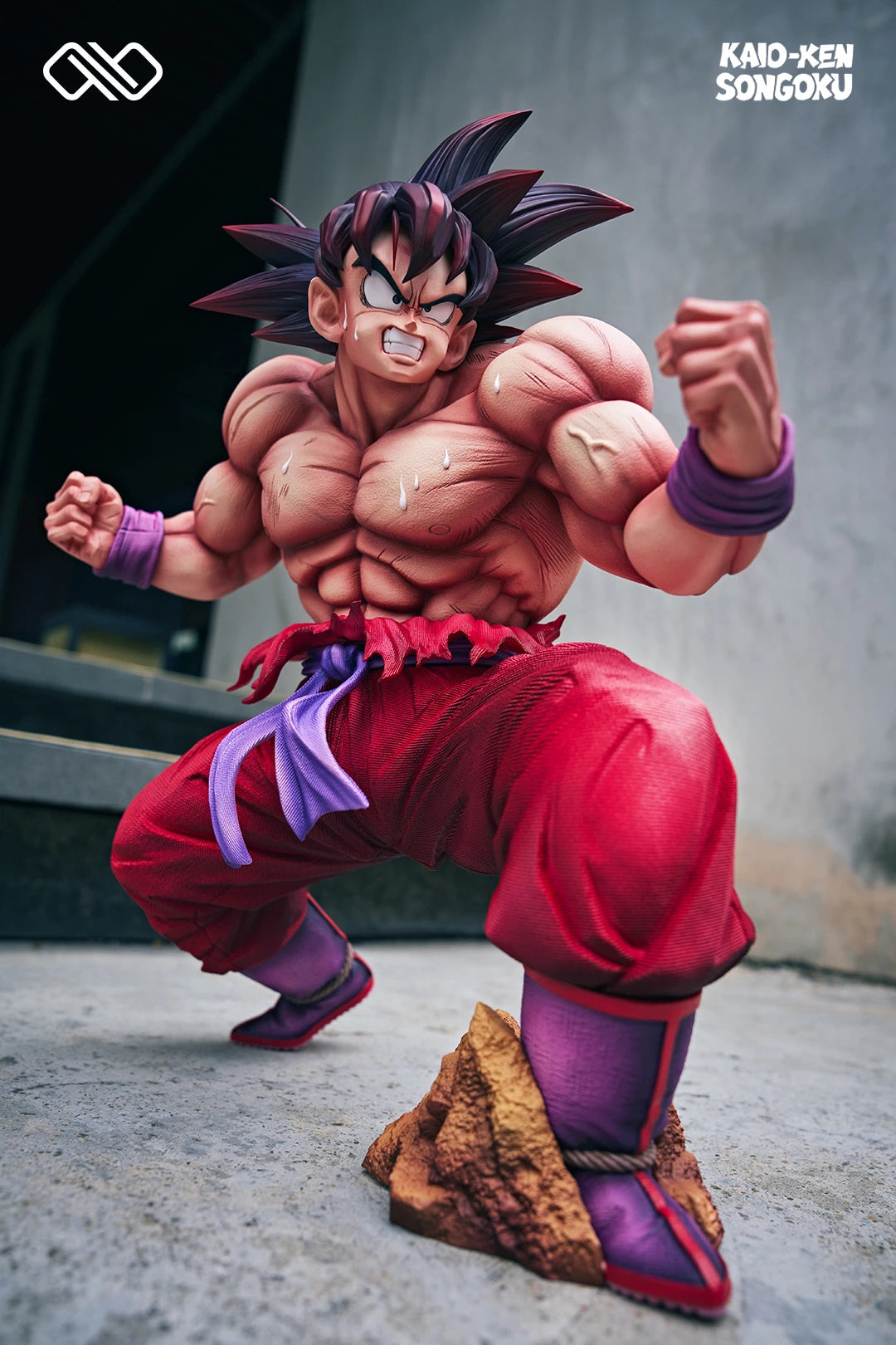 Preventa Resina Goku "Kaioken" Figura Dragon Ball Infinite  Estudio