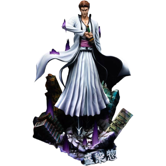 Preventa Resina Sosuke Aizen Figura Bleach 1/6, 1/4 Whatever  Estudio