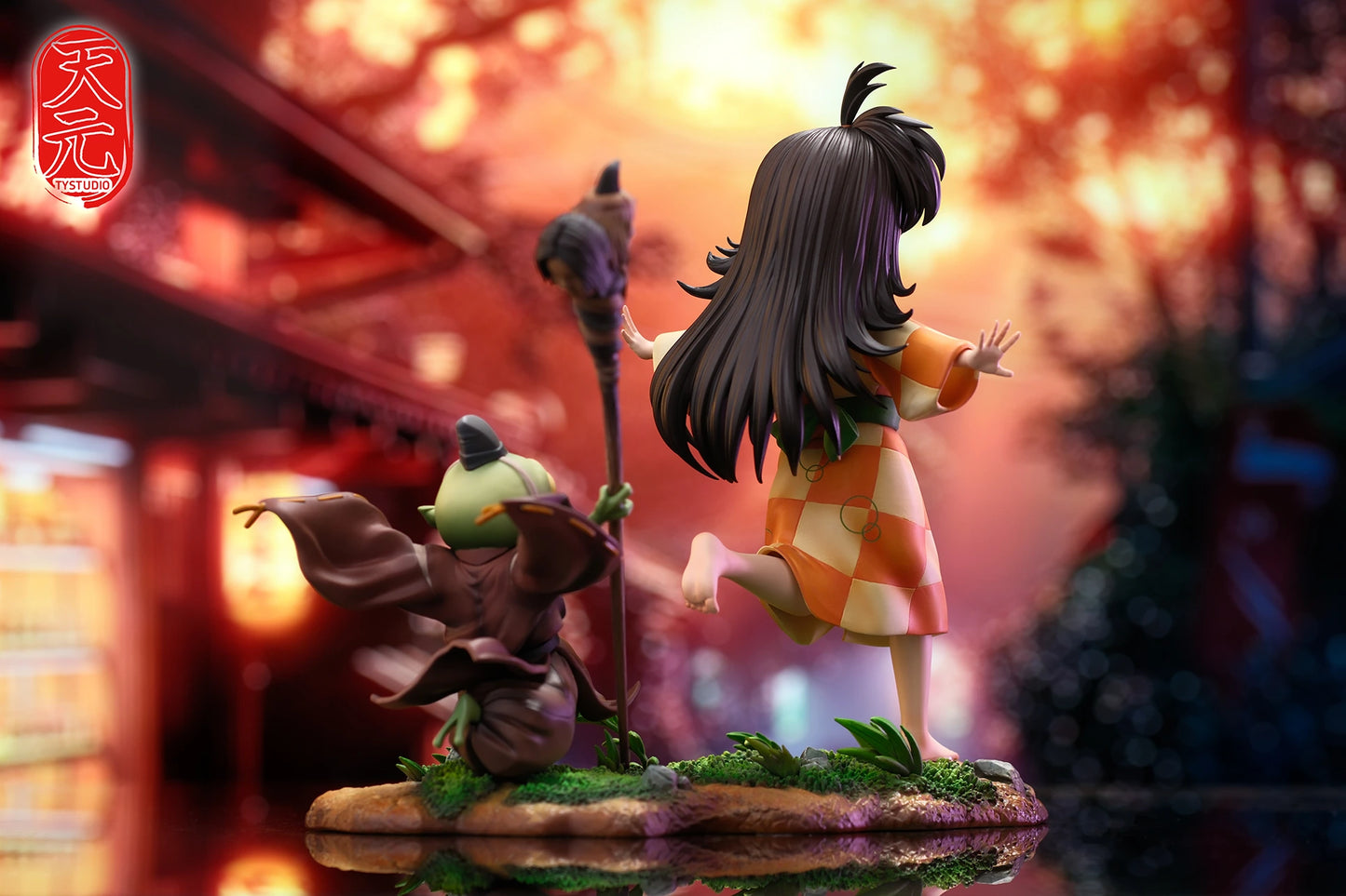 Preventa Resina Rin & Jyaken Figura InuYasha TY Estudio