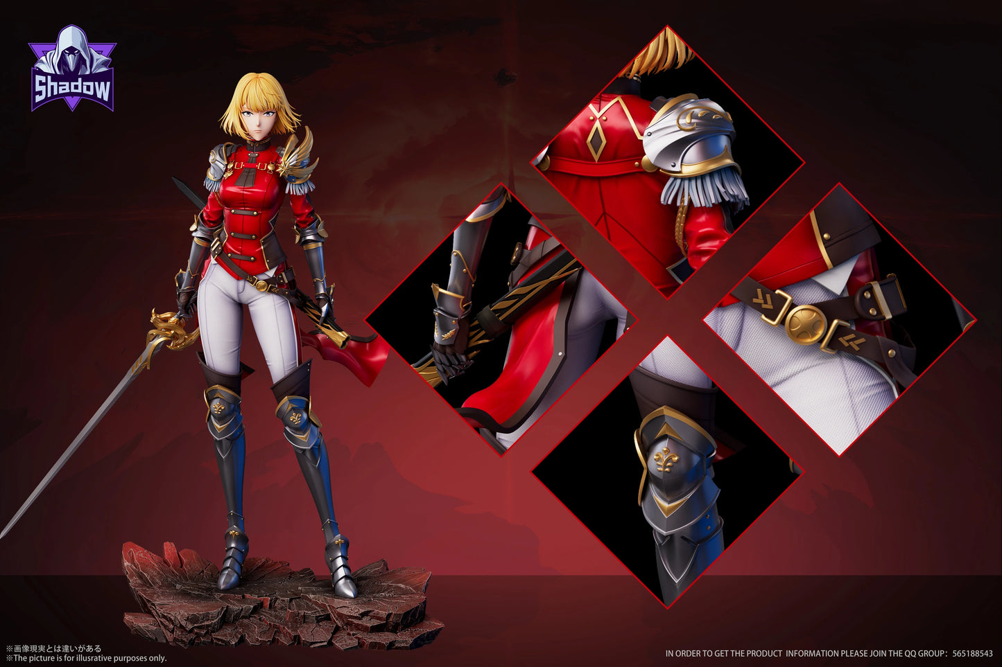 Preventa Resina Cha Hae-in Figura Solo Leveling Shadow Estudio