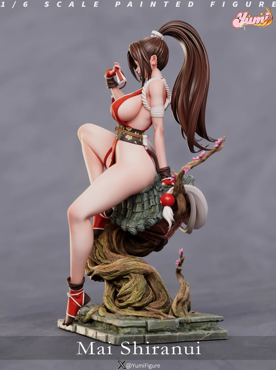 Preventa Resina Mai Shiranui Figura The King Of Fighters 1/6 Yumi Figure  Estudio