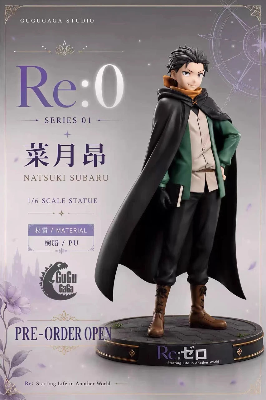 Preventa Resina Subaru Natsuki Figura Re:ZERO -Starting Life in Another World 1/6, 1/4 Gugugaga Estudio