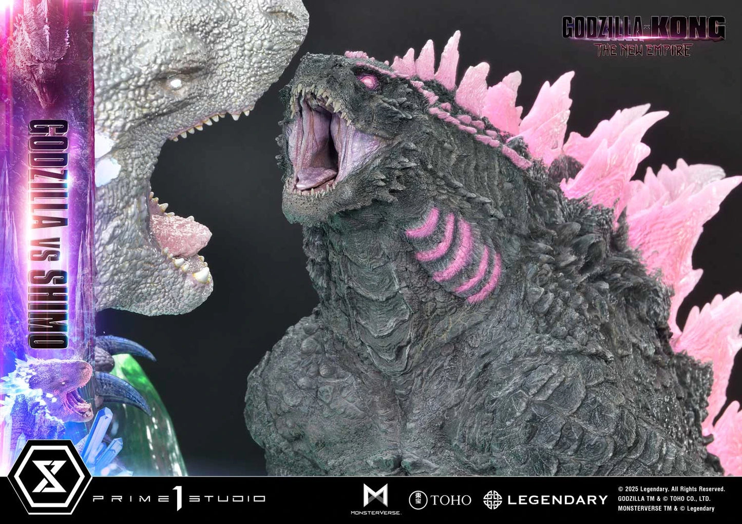 Preventa Resina Godzilla vs Shimo Figura Godzilla y Kong: El Nuevo Imperio Prime 1 (Licencia) Estudio