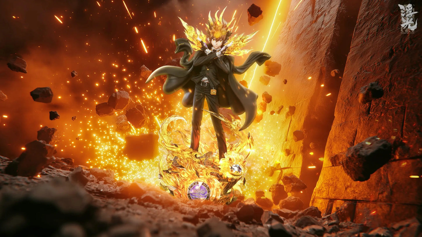 Preventa Resina Tsunayoshi Sawada Figura Katekyo Hitman Reborn! Floating Light  Estudio